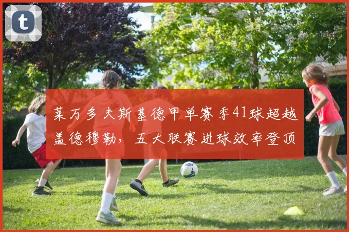 莱万多夫斯基德甲单赛季41球超越盖德穆勒，五大联赛进球效率登顶